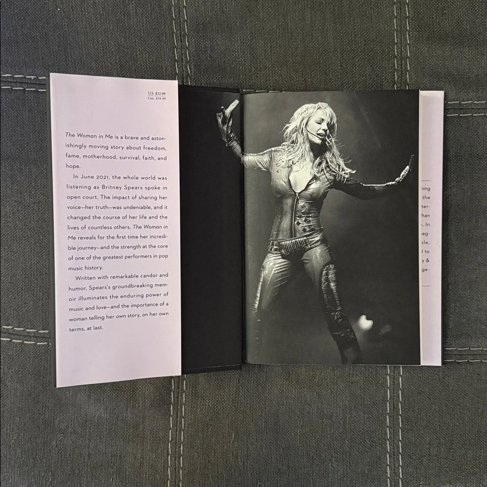 Britney Spears Memior The Woman in Me Hardcover with Jacket